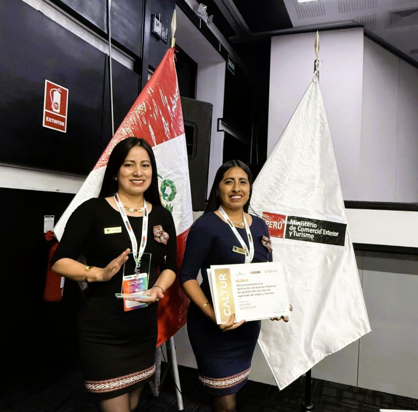WE RECEIVED THE GOLD LEVEL CALTUR TOURISM QUALITY SEAL