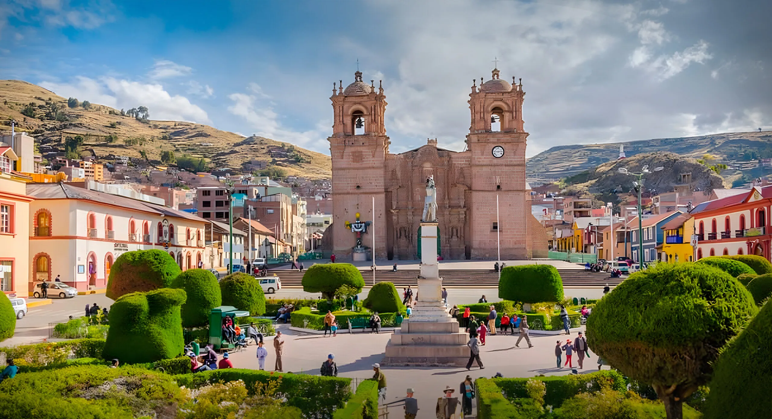 TOURIST BUS ROUTE OF THE SUN CUSCO TO PUNO