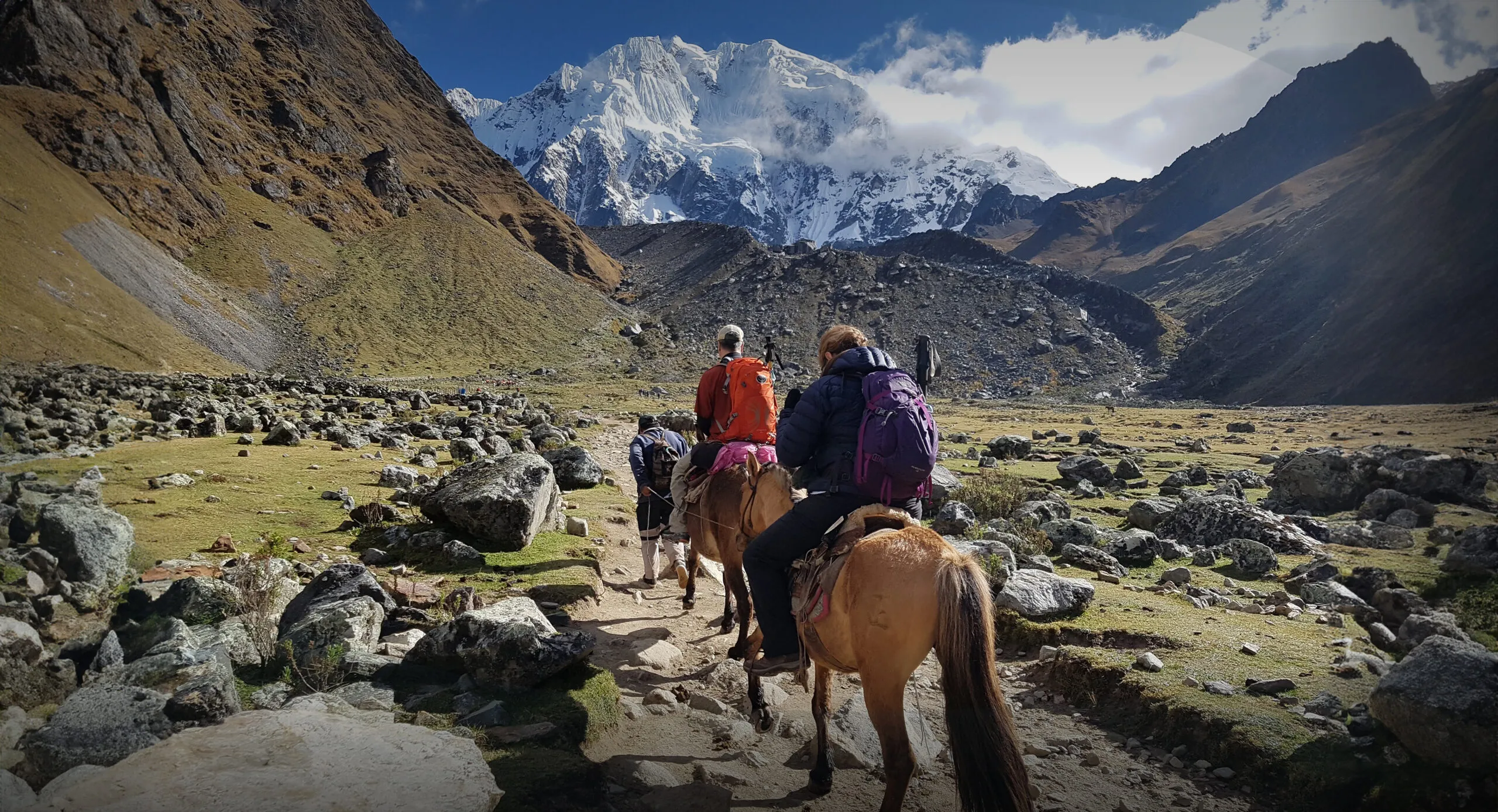 Salkantay Trek 4 days to Machu Picchu with cabains