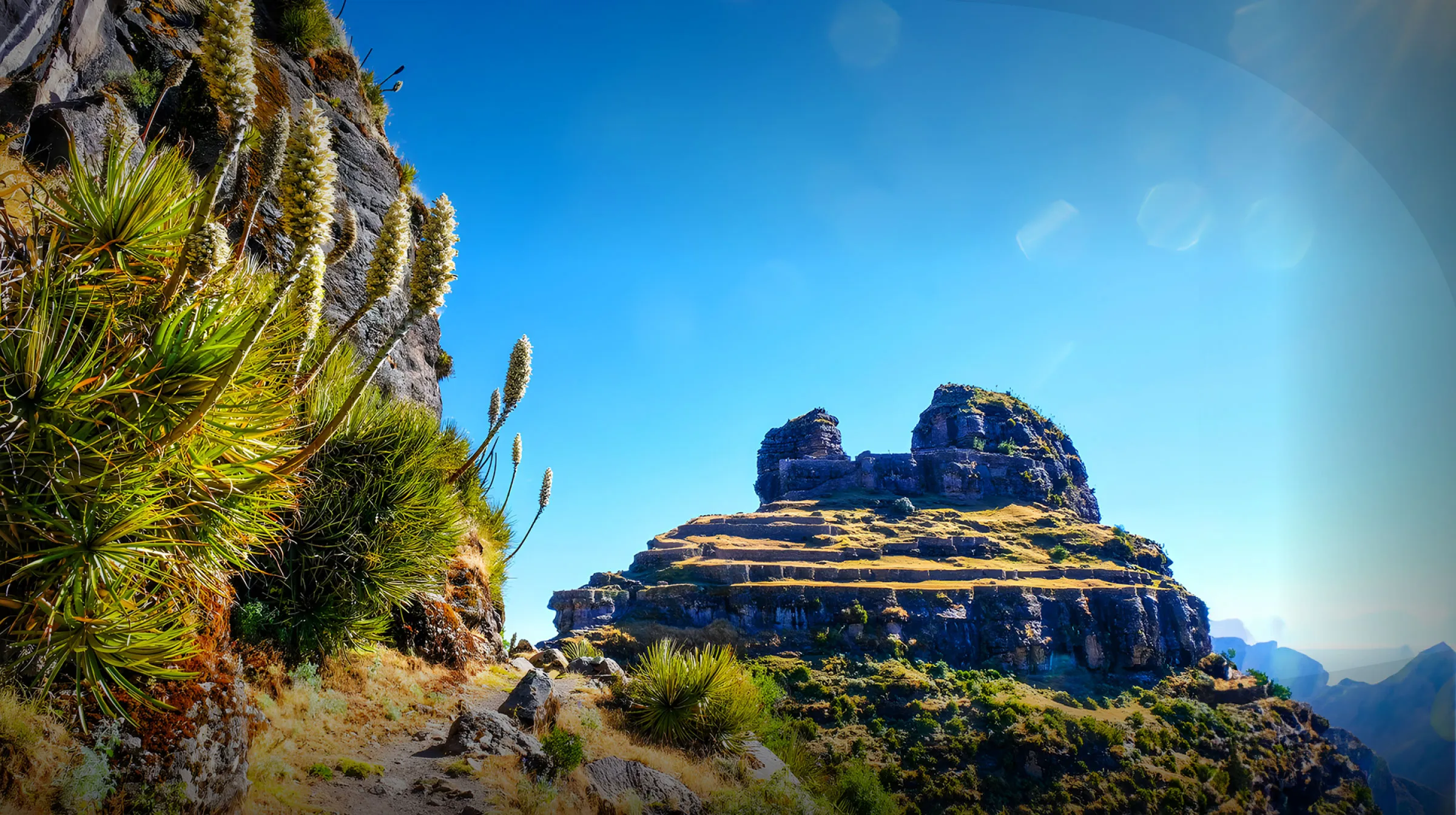 WAQRAPUKARA EXCURSION – 1 DAY